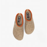 Haflinger KRIS Womens Slipper Mules Torf