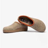 Haflinger KRIS Womens Slipper Mules Torf