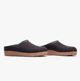 Haflinger TORBEN Womens Slippers Graphite