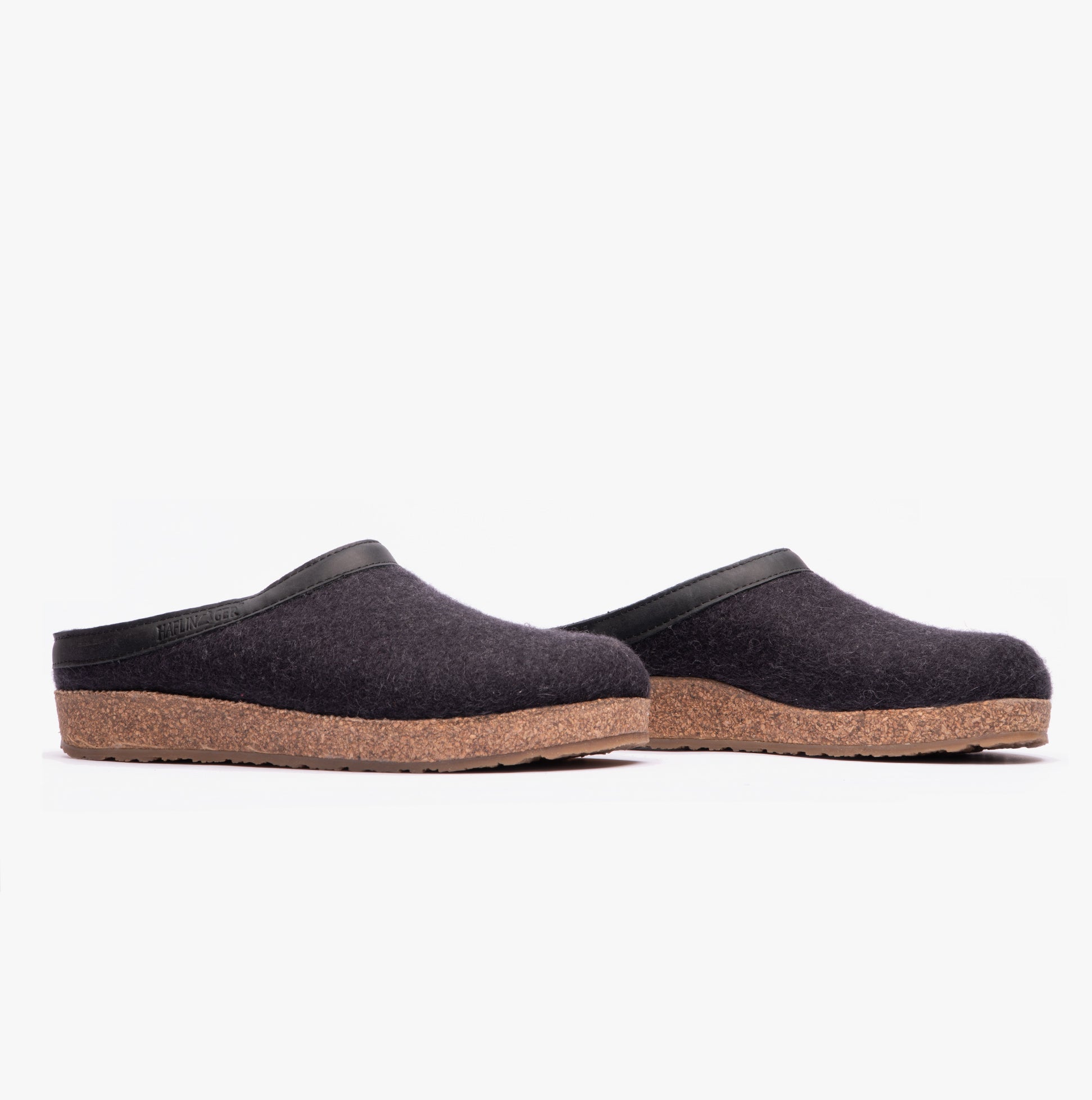Haflinger TORBEN Womens Slipper Mules Graphite