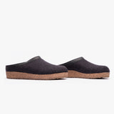 Haflinger TORBEN Womens Slipper Mules Graphite