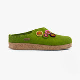 Haflinger KANON Womens Slippers Green