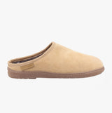 Hush Puppies ASHTON Mens Leather Mule Slippers Navy