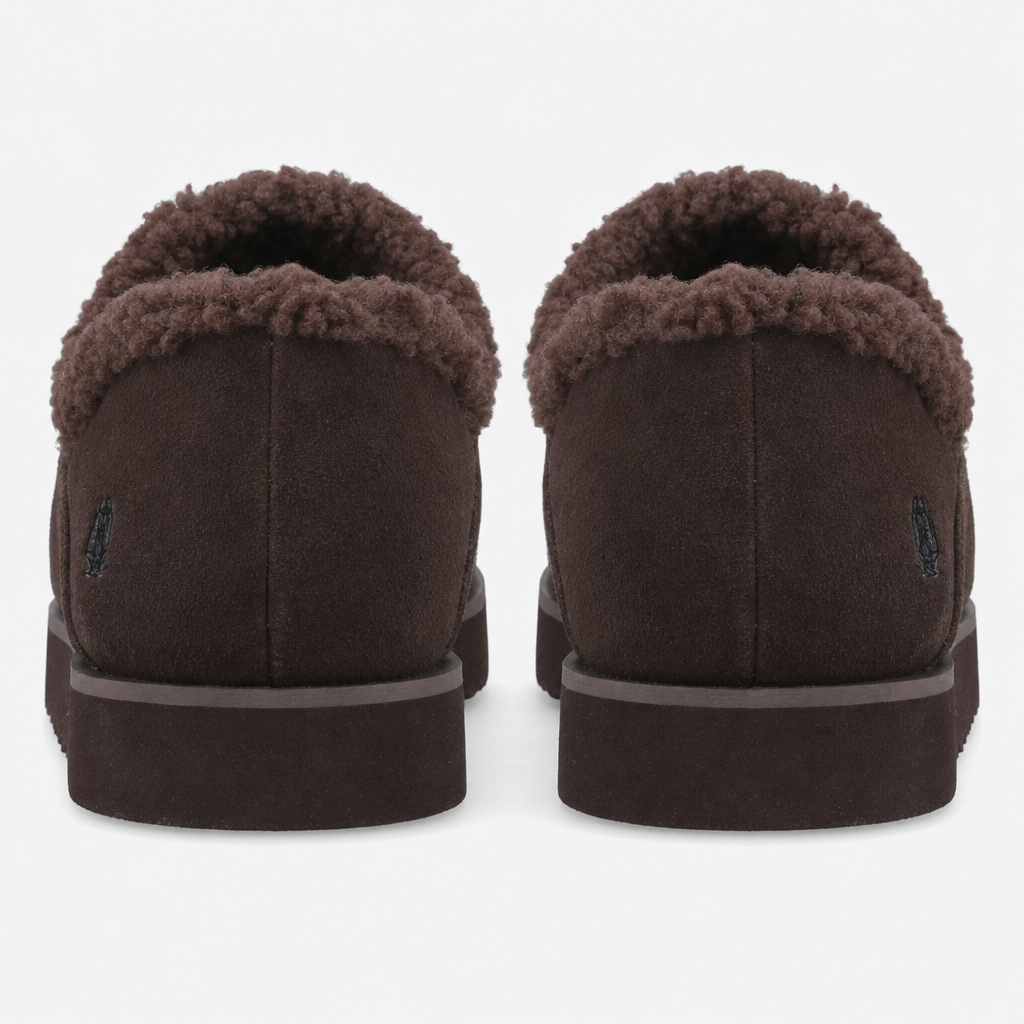 Hush Puppies SUSIE Womens Full Slippers Brown