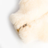 HOS Sheepskin IRIS Hot Water Bottle Cover Cream
