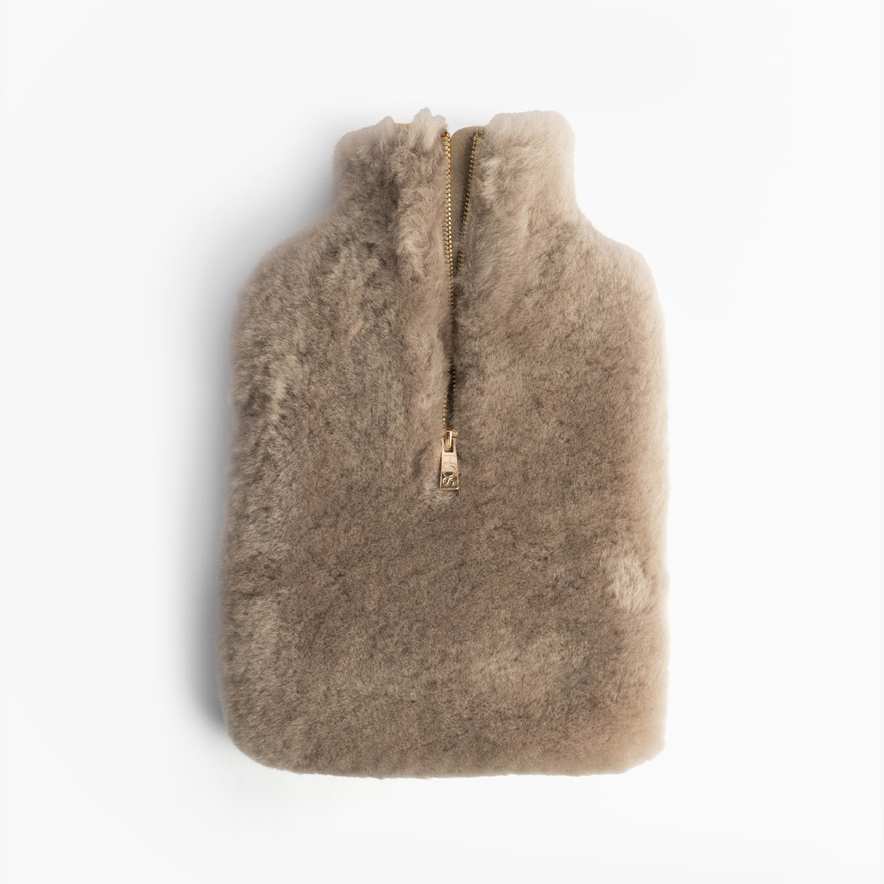 HOS Sheepskin IRIS Hot Water Bottle Cover Grey