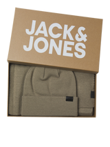 Jack & Jones JOLLY KNIT Mens Scarf & Beanie Giftset Overland Trek