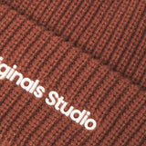 Jack & Jones VESTERBRO Mens Beanie Brandy Brown