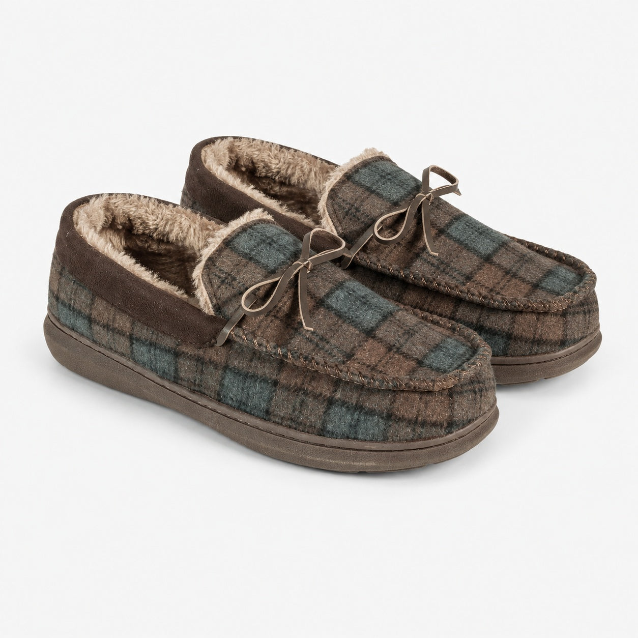 Jo & Joe BUDE Mens Mules Brown