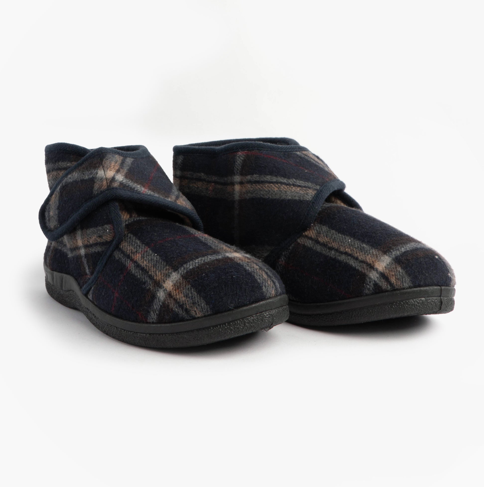 Jo & Joe CECIL Mens Bootie Slippers Navy