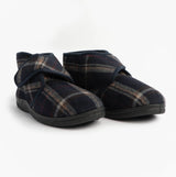 Jo & Joe CECIL Mens Bootie Slippers Navy