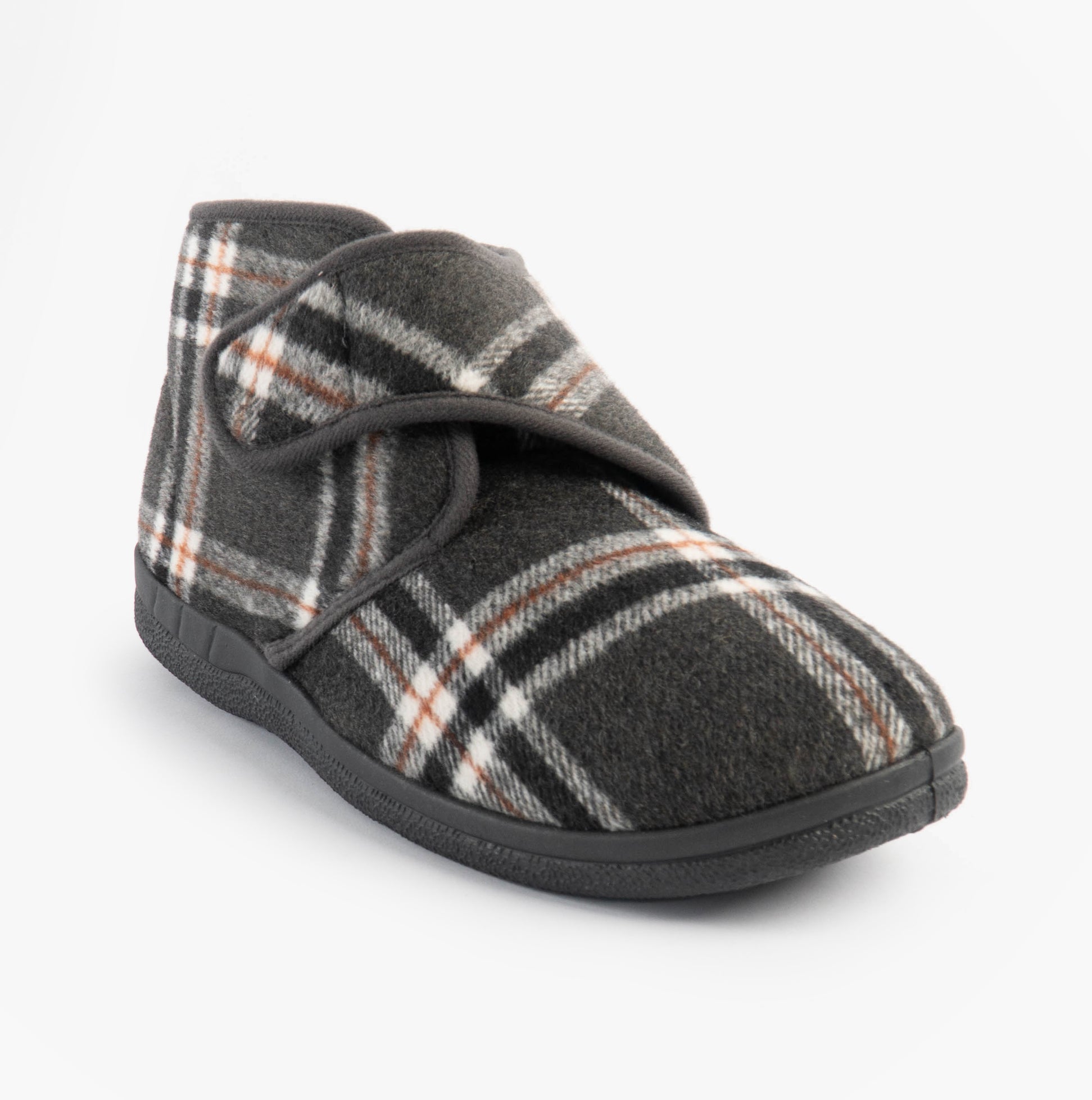 Jo & Joe CECIL Mens Bootie Slippers Grey