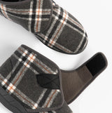 Jo & Joe CECIL Mens Bootie Slippers Grey