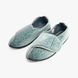 Jo & Joe DOREEN Womens Touch Fasten Slippers Teal