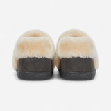 Jo & Joe EDALE Womens Full Slippers Dark Grey
