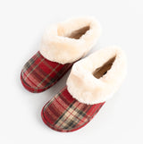Jo & Joe GLENROYAL Womens Bootie Slippers Festive Red
