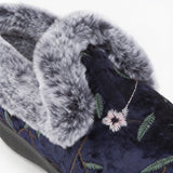 Jo & Joe MABEL Womens Full Slippers Navy