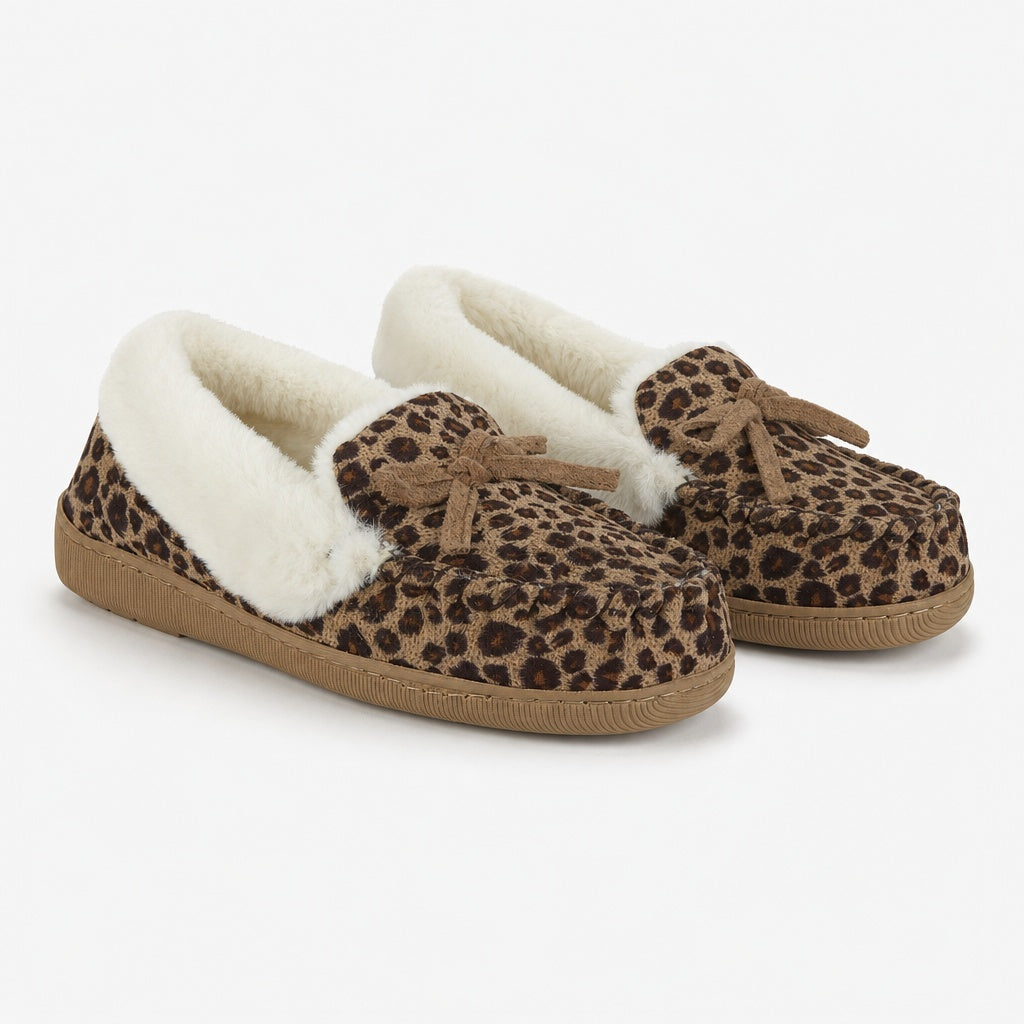 Jo & Joe MAIA Womens Moccasins Leopard
