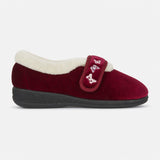 Jo & Joe MATILDA Womens Touch Fasten/Velcro Wine