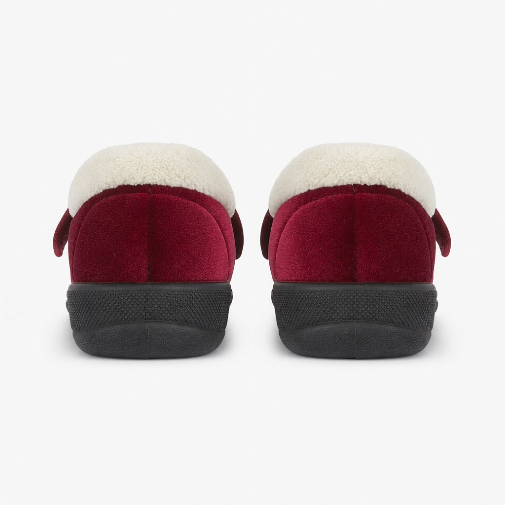 Jo & Joe MATILDA Womens Touch Fasten/Velcro Wine