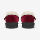 Jo & Joe MATILDA Womens Touch Fasten/Velcro Wine