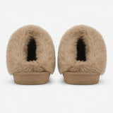 Jo & Joe MILA Womens Mule Slippers Chestnut Leopard