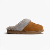Jo & Joe SPLENDOUR Womens Slippers Chestnut
