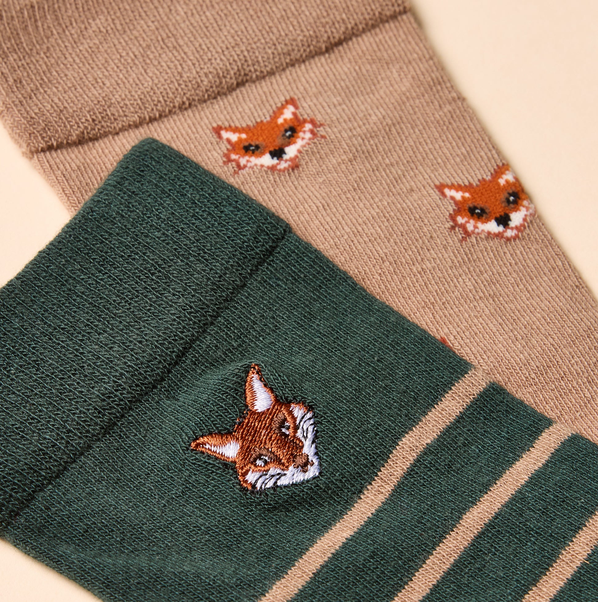 Joules KINGSBURY Mens Socks Green/Orange