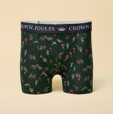 Joules Joules CROWN JOULES Mens Boxer Shorts Green
