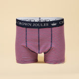Joules Joules CROWN JOULES Mens Boxer Shorts Orange/Navy