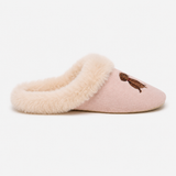 Joules SLIPPET LUXE Womens Mules Pink Dog