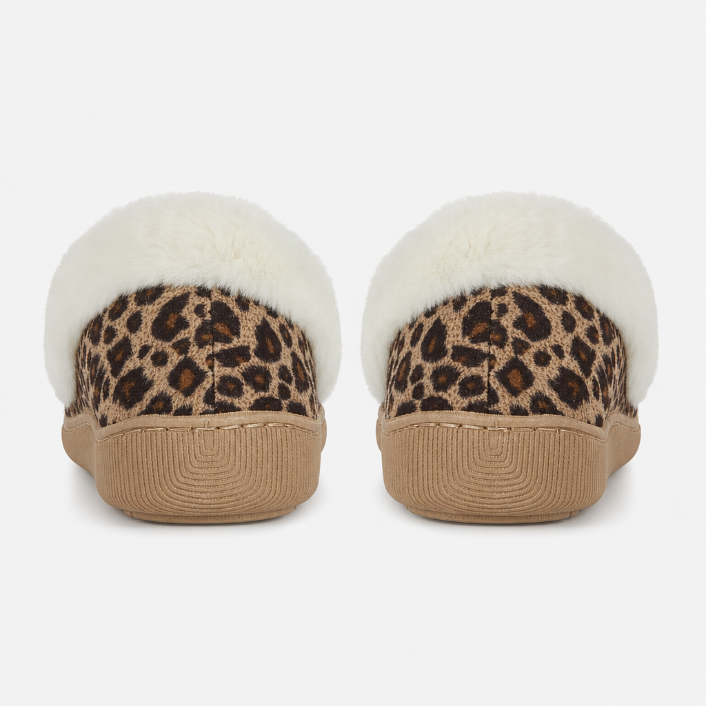 Jo & Joe MAIA Womens Moccasin Slippers Leopard