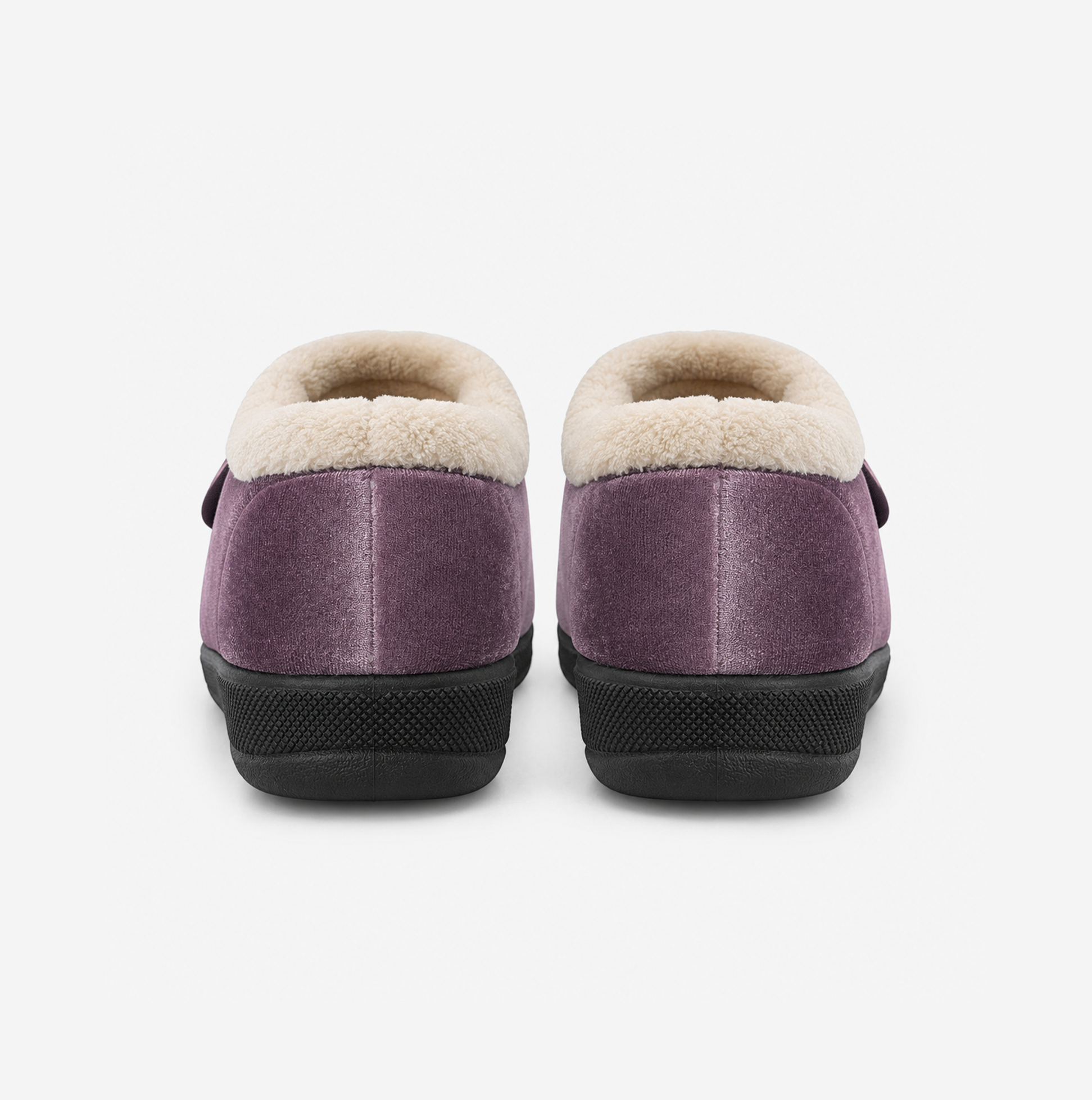 Jo & Joe MATILDA Womens Touch Fasten Slippers Lilac