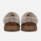 Skechers BOBS KEEPSAKES LITE Womens Full Slippers Leopard