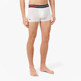 Lacoste 3 Pack Trunks Mens Trunks Navy Blue/White