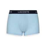 Lacoste 3 Pack Trunks Mens Trunks Navy Blue/Methylene/Creek