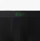 Lacoste 3 Pack Trunks Mens Trunks Black