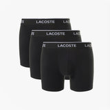 Lacoste 3 Pack Boxer Briefs Mens Boxer Briefs Black