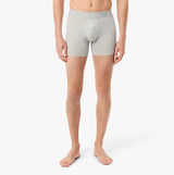 Lacoste 3 Pack Boxer Briefs Mens Boxer Briefs Black/White/Silver Chine