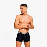 Levi's REPEAT LOGO Mens 2 Pack Trunks Black