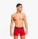 Levi's REPEAT LOGO Mens 2 Pack Trunks Red Combo