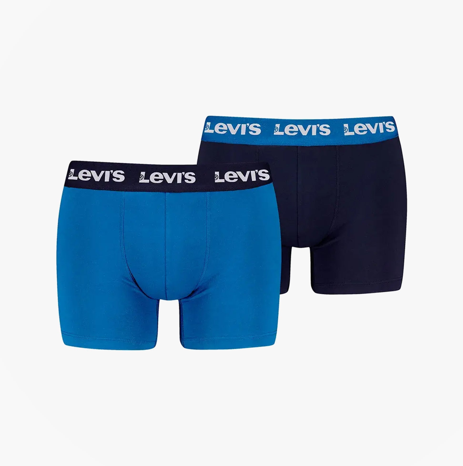 Levi's REPEAT LOGO Mens 2 Pack Trunks Blue Combo