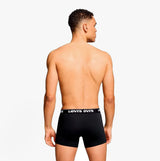 Levi's REPEAT LOGO Mens 3 Pack Trunks Black