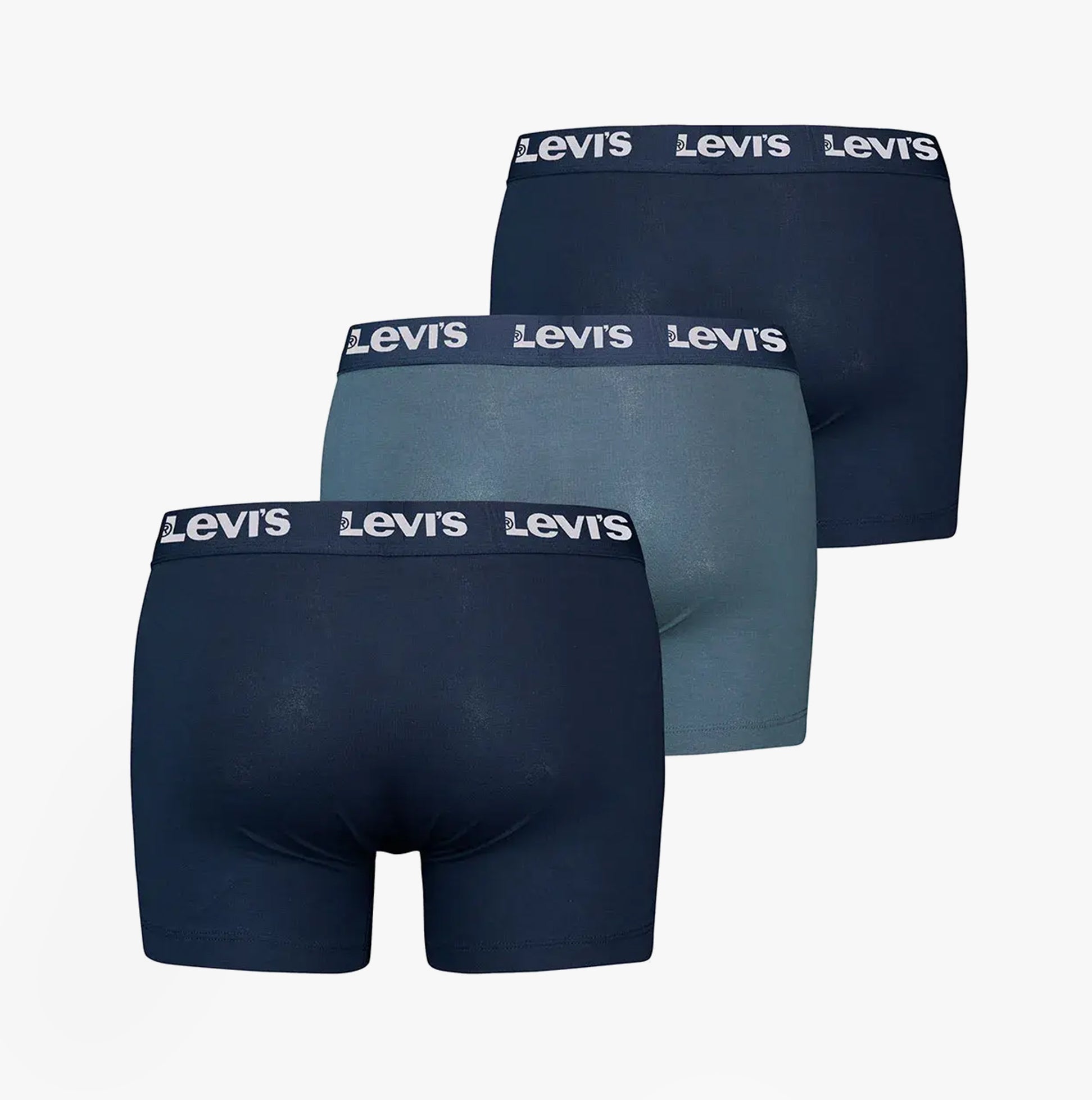 Levi's REPEAT LOGO Mens 3 Pack Trunks Navy Combo