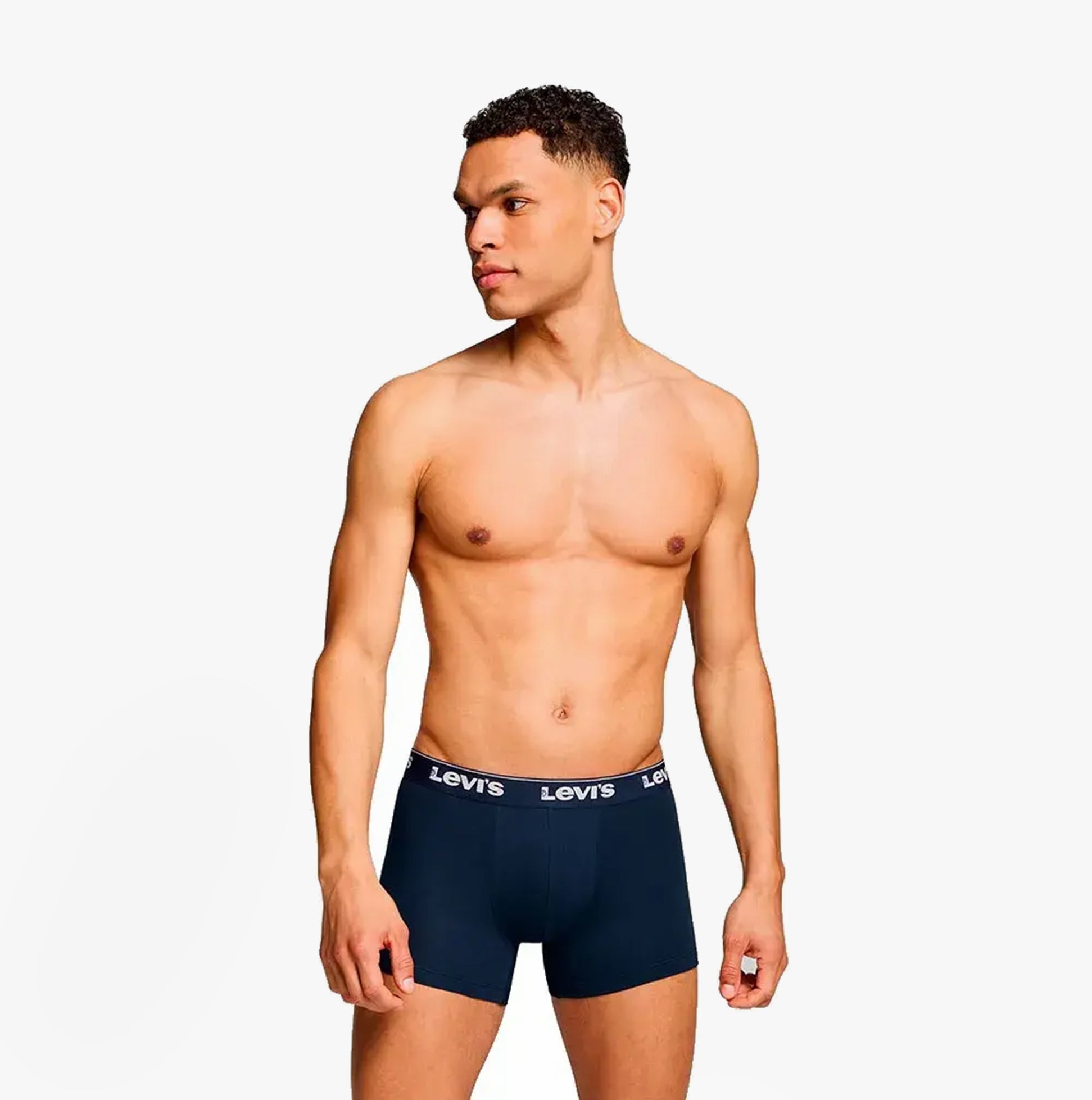 Levi's REPEAT LOGO Mens 3 Pack Trunks Navy Combo