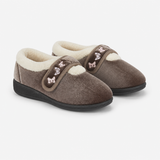 Jo & Joe MATILDA Womens Touch Fasten/Velcro Mink