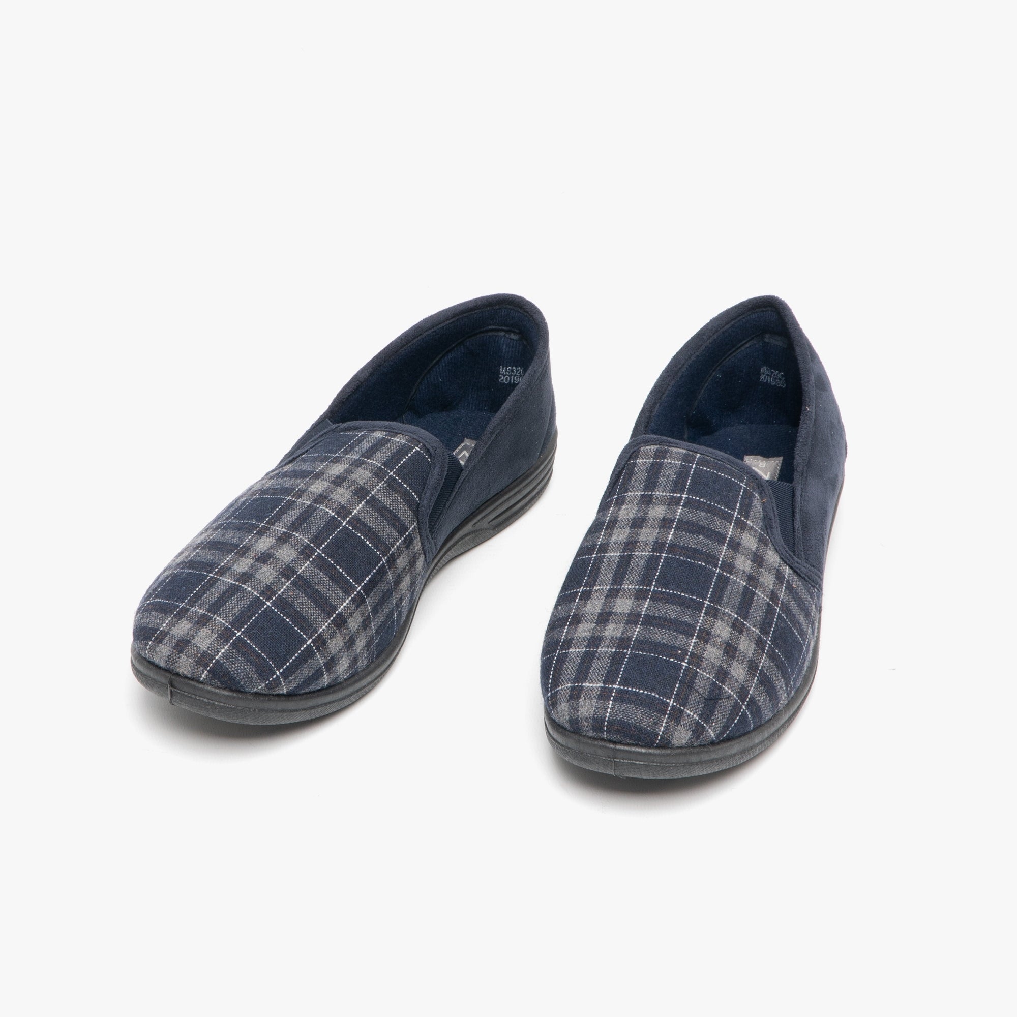 HARLEY Mens Full Slippers Navy