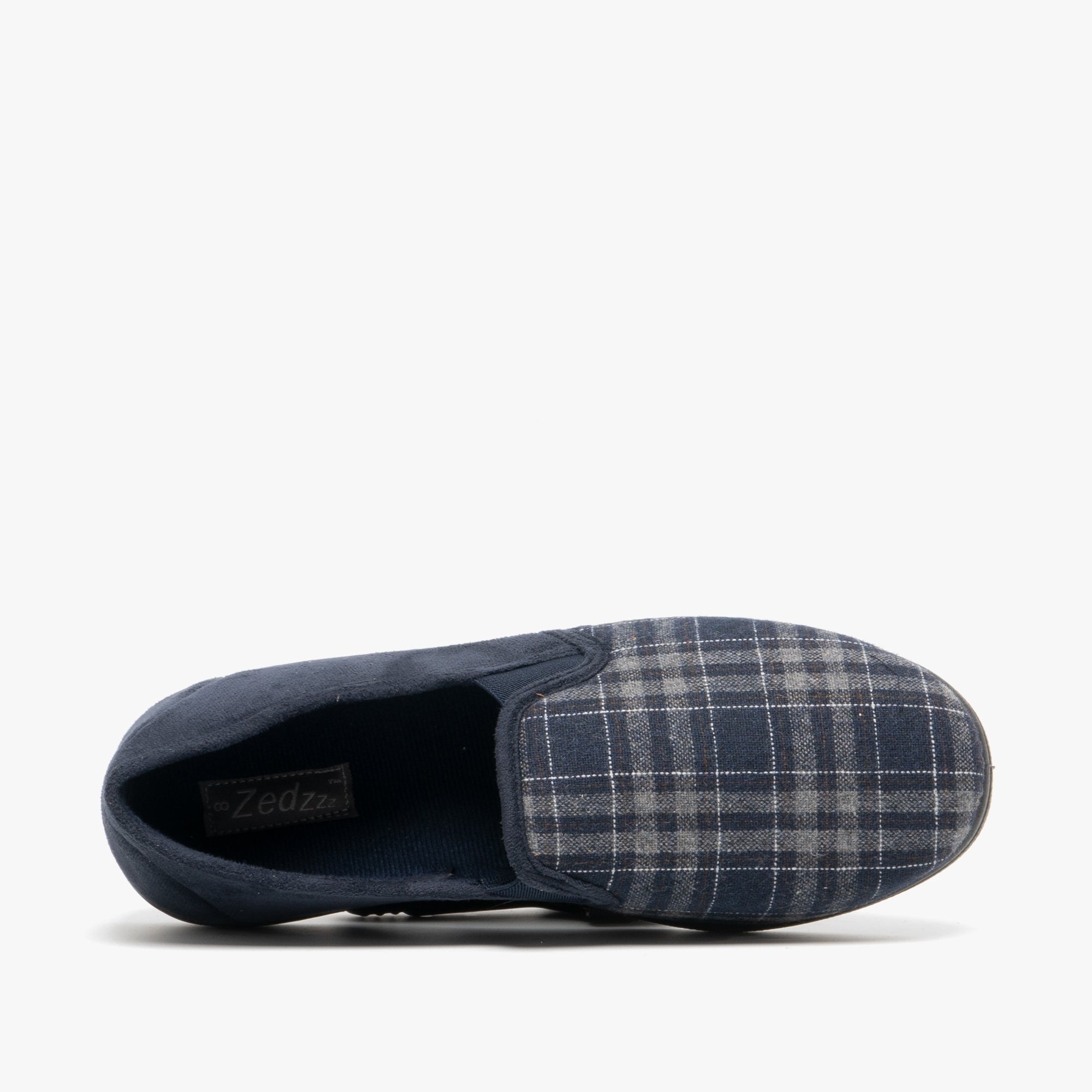 HARLEY Mens Full Slippers Navy