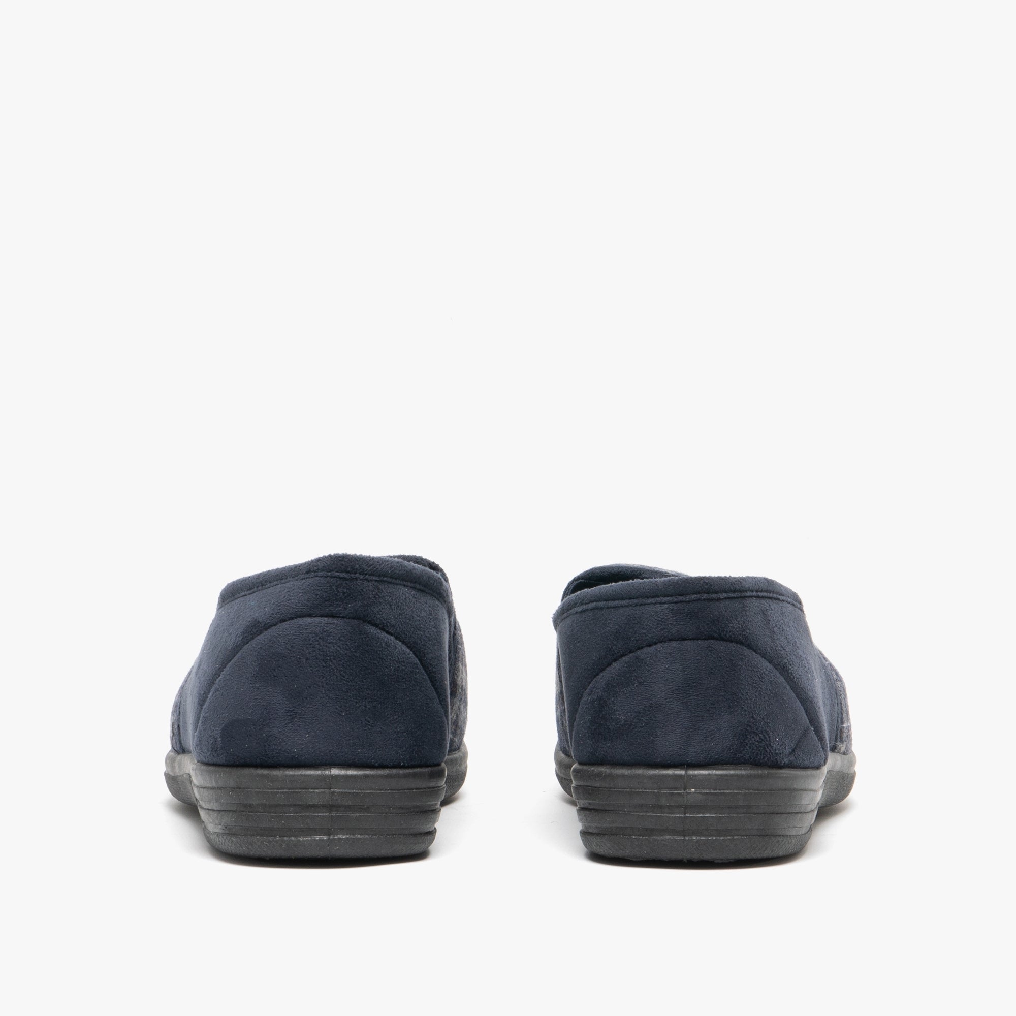 HARLEY Mens Full Slippers Navy