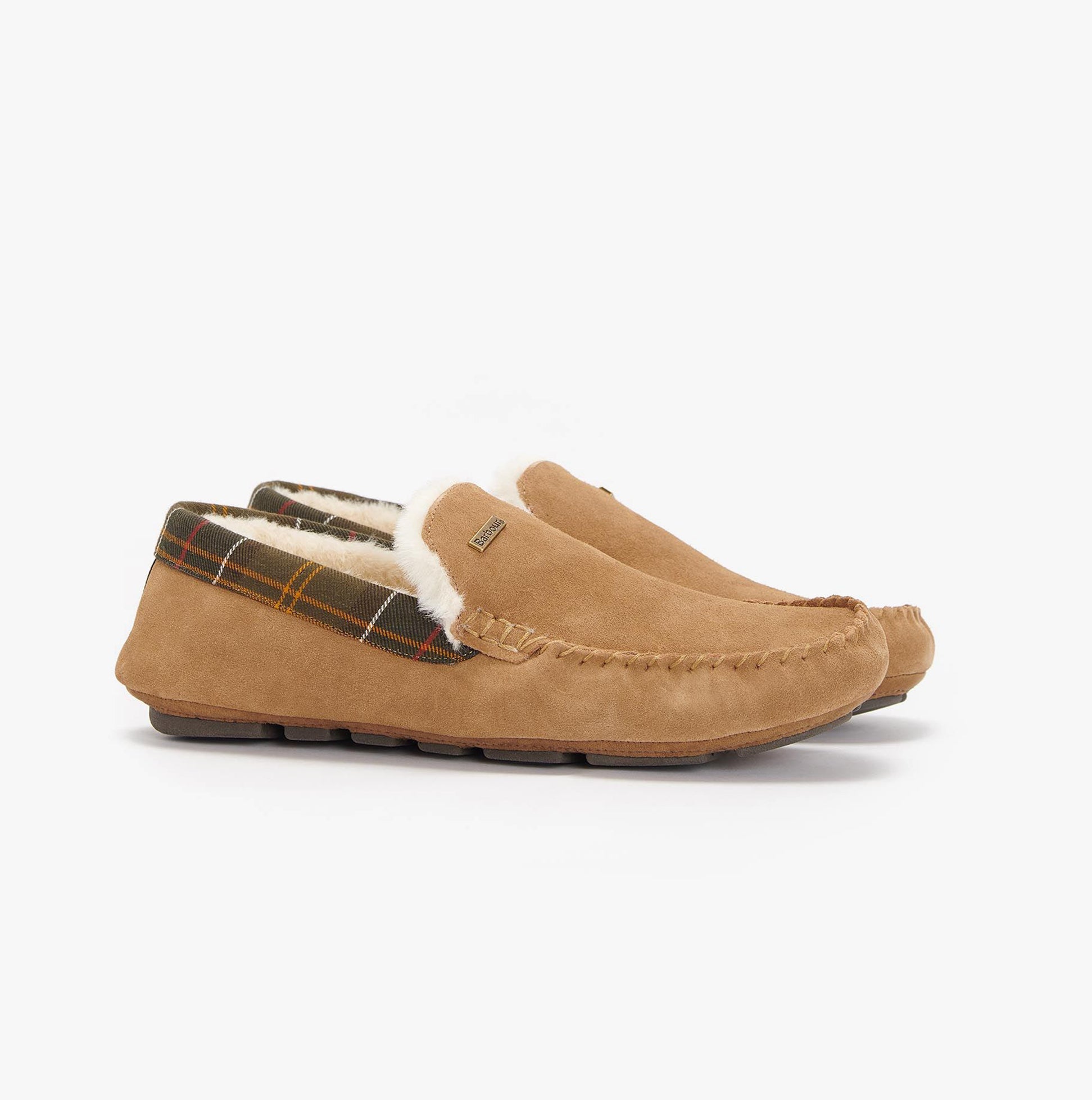 Barbour MONTY Mens Slippers Camel
